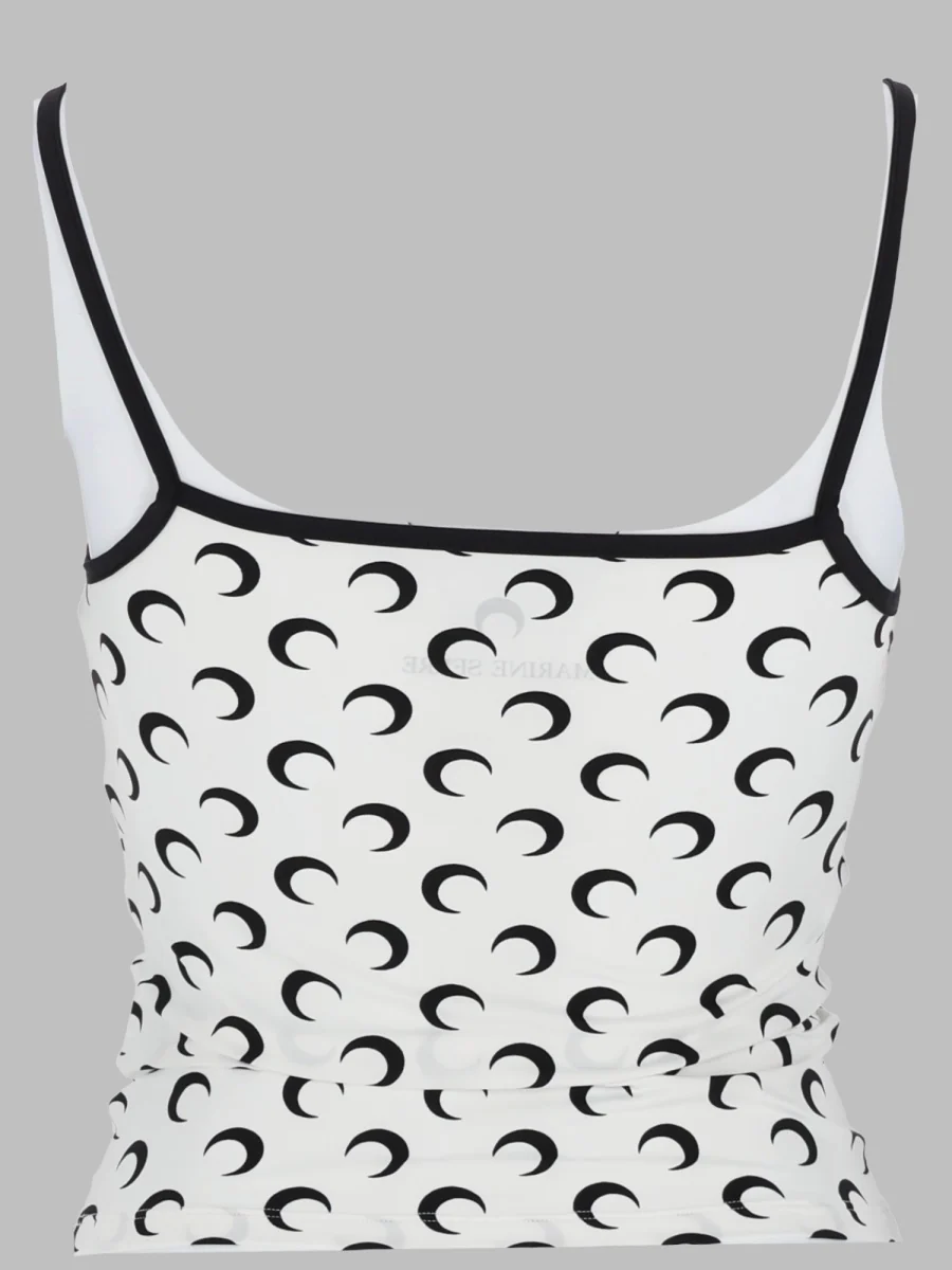 Marine Serre Elegant Mini Top for Women - Image 3