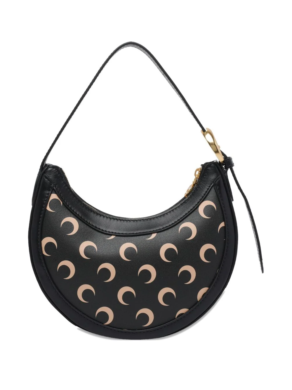 Marine Serre Mini Bag with Signature Moon Jacquard Lining - Image 2