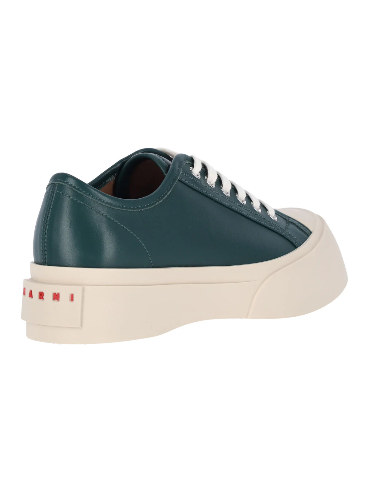 Marni Calf Leather Sneakers with Rubber Sole - Image 4