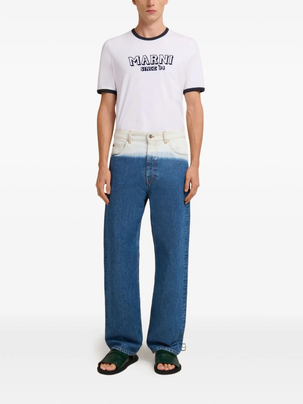 Marni Five-Pocket Logo Jeans - Image 5