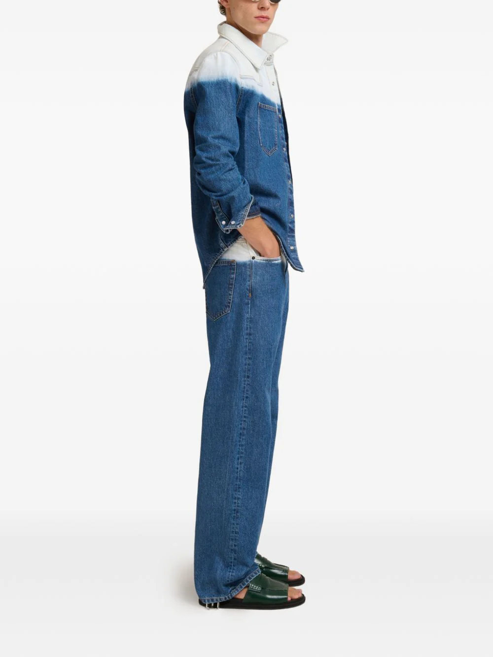 Marni Five-Pocket Logo Jeans - Image 6