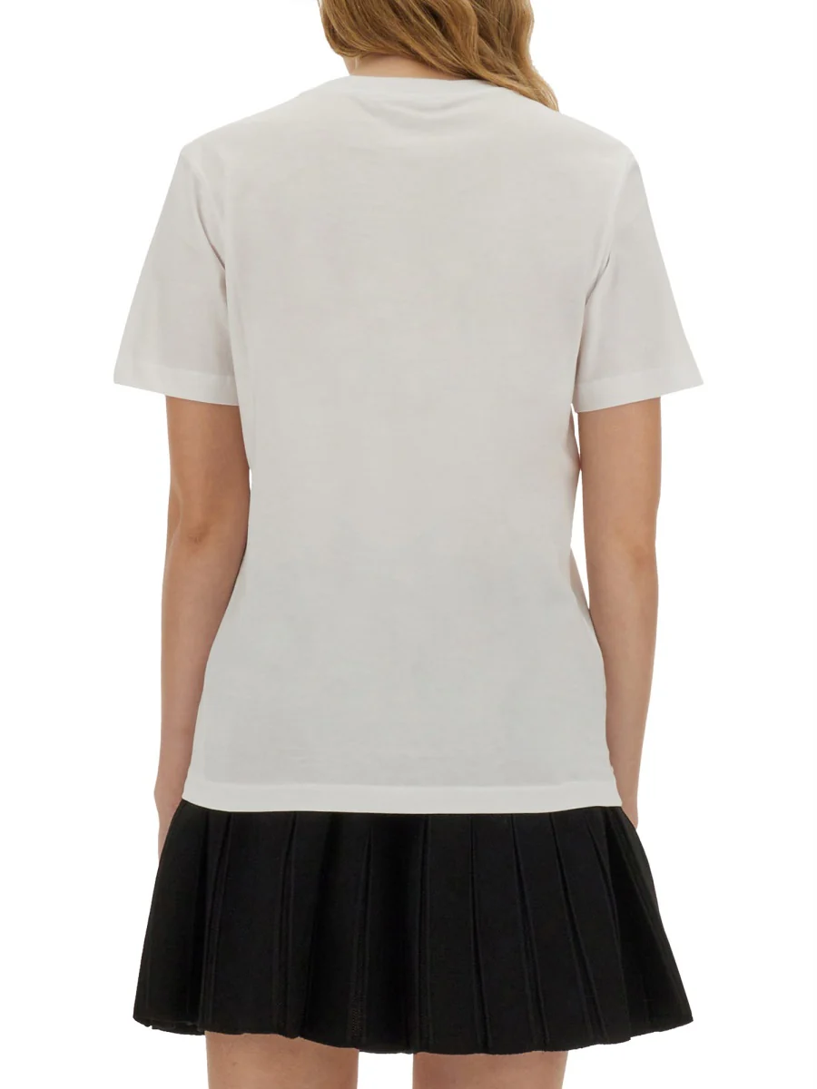 MARNI Jersey T-shirt with Scribbled Logo - Image 7