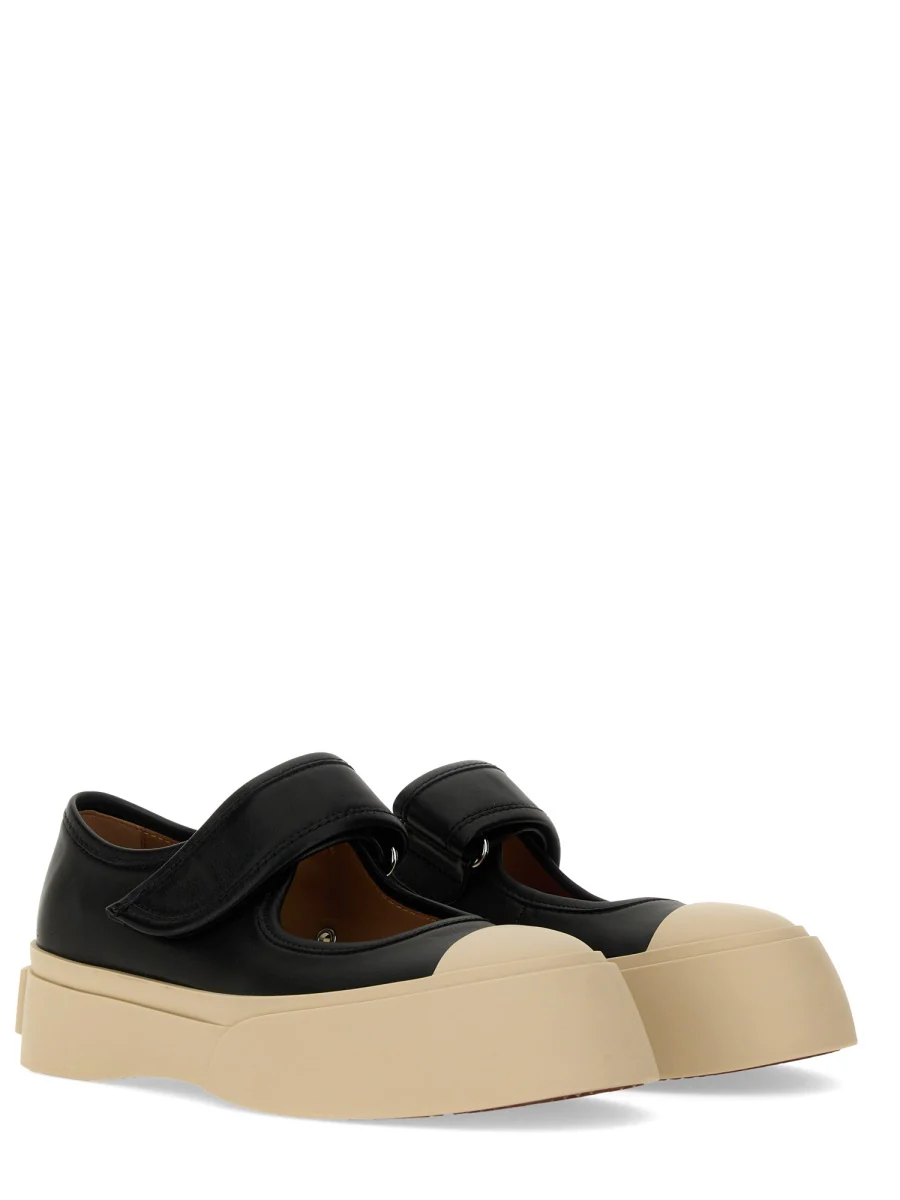 MARNI Nappa Leather Mary Jane Sneaker - Image 2