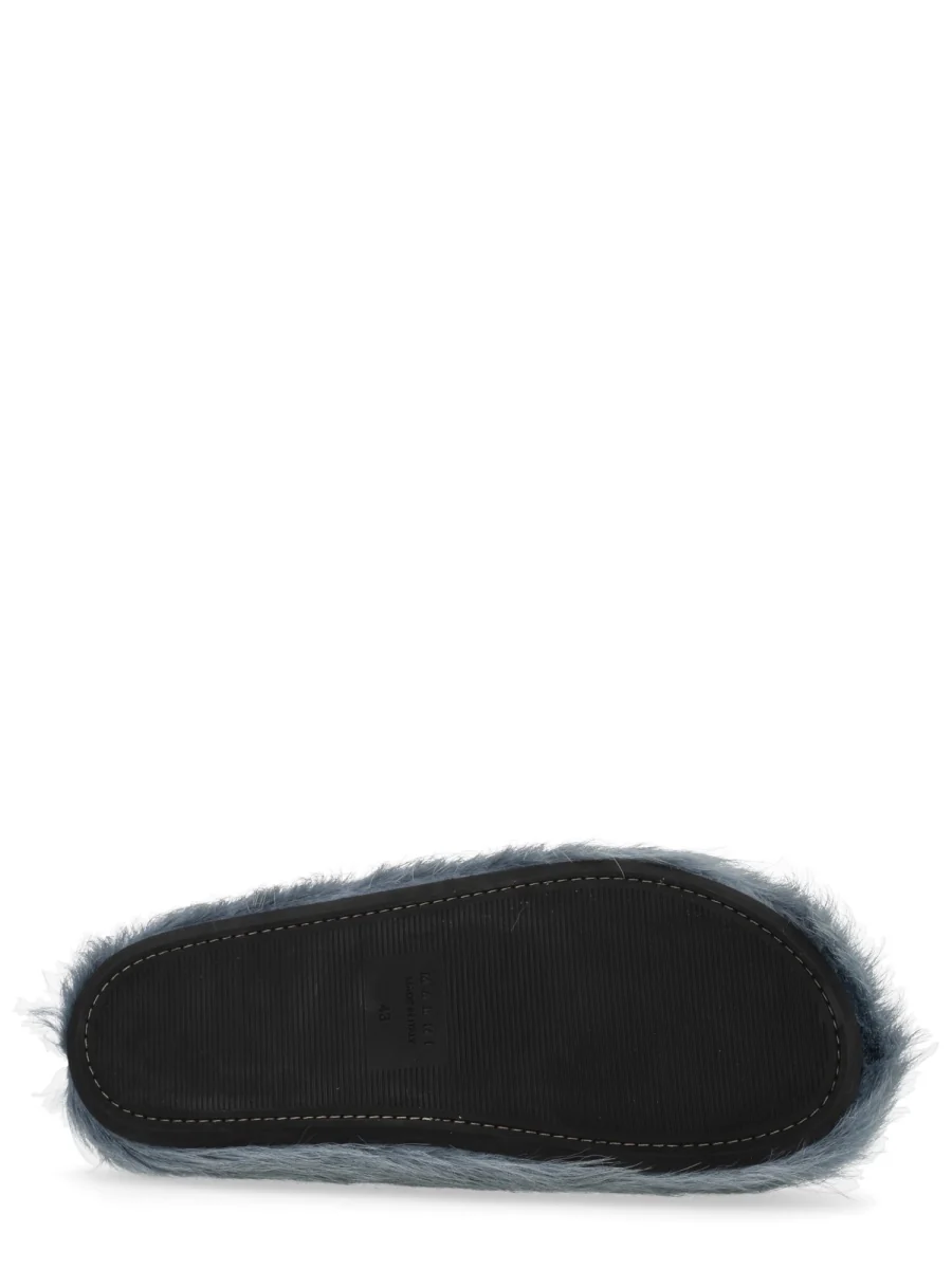 MARNI Solid Color Pony Skin Mules - Image 4