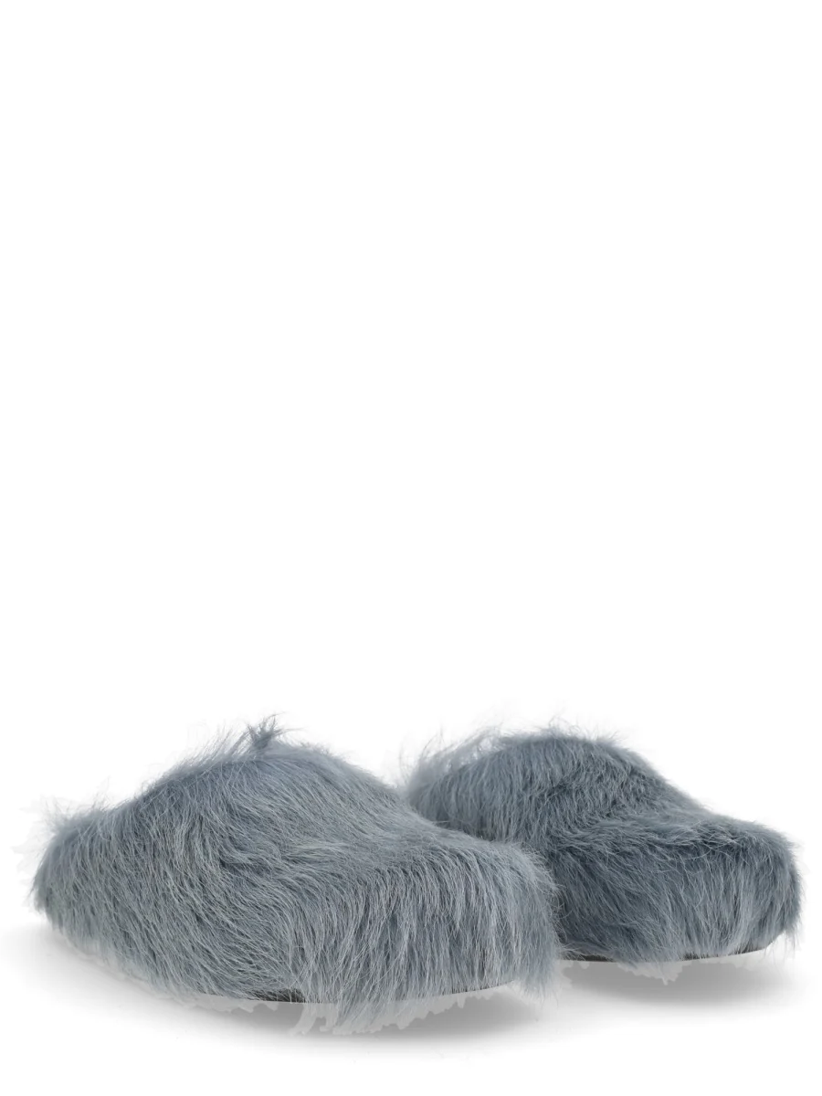 MARNI Solid Color Pony Skin Mules - Image 6