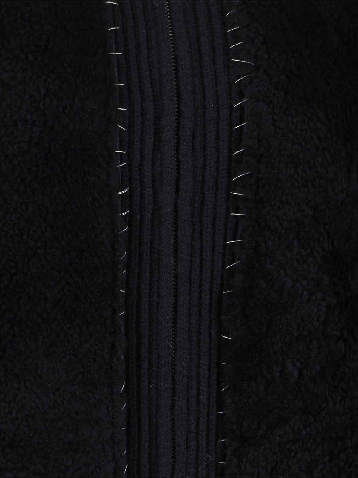 Marni Virgin Wool Sweater with Lamb Fur Trim - Image 5