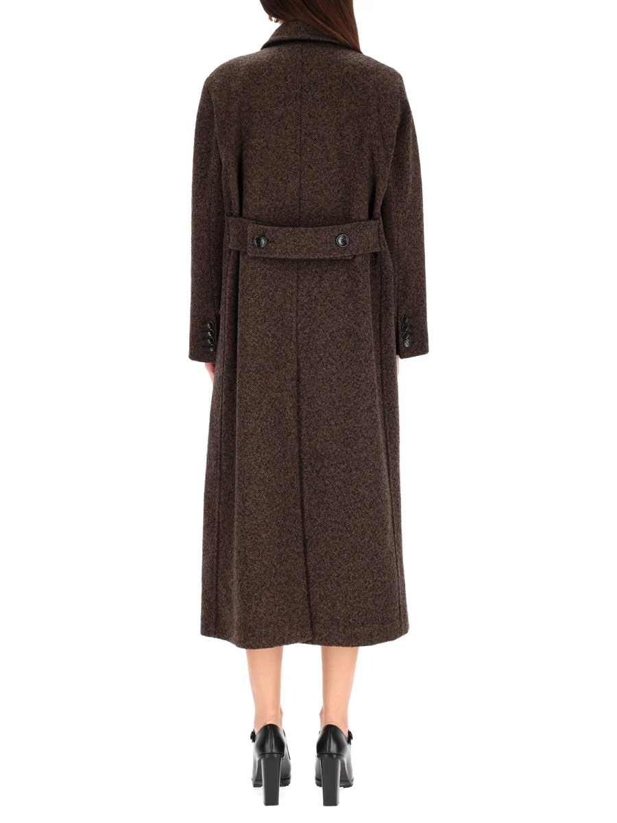 MAX MARA Arco Oversized Coat in Wool and Cashmere - Image 7
