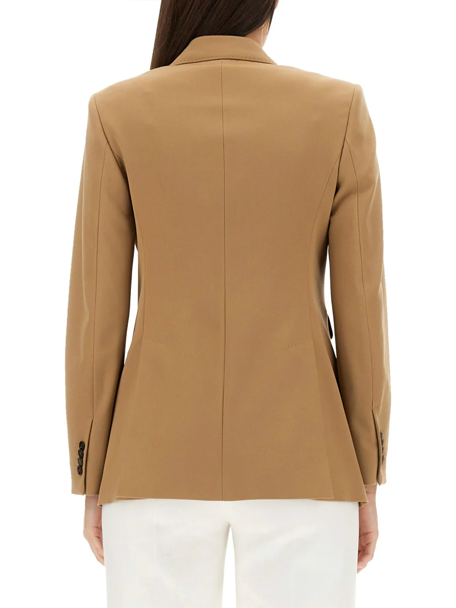 MAX MARA Double-Breasted Wool Blazer - Image 3