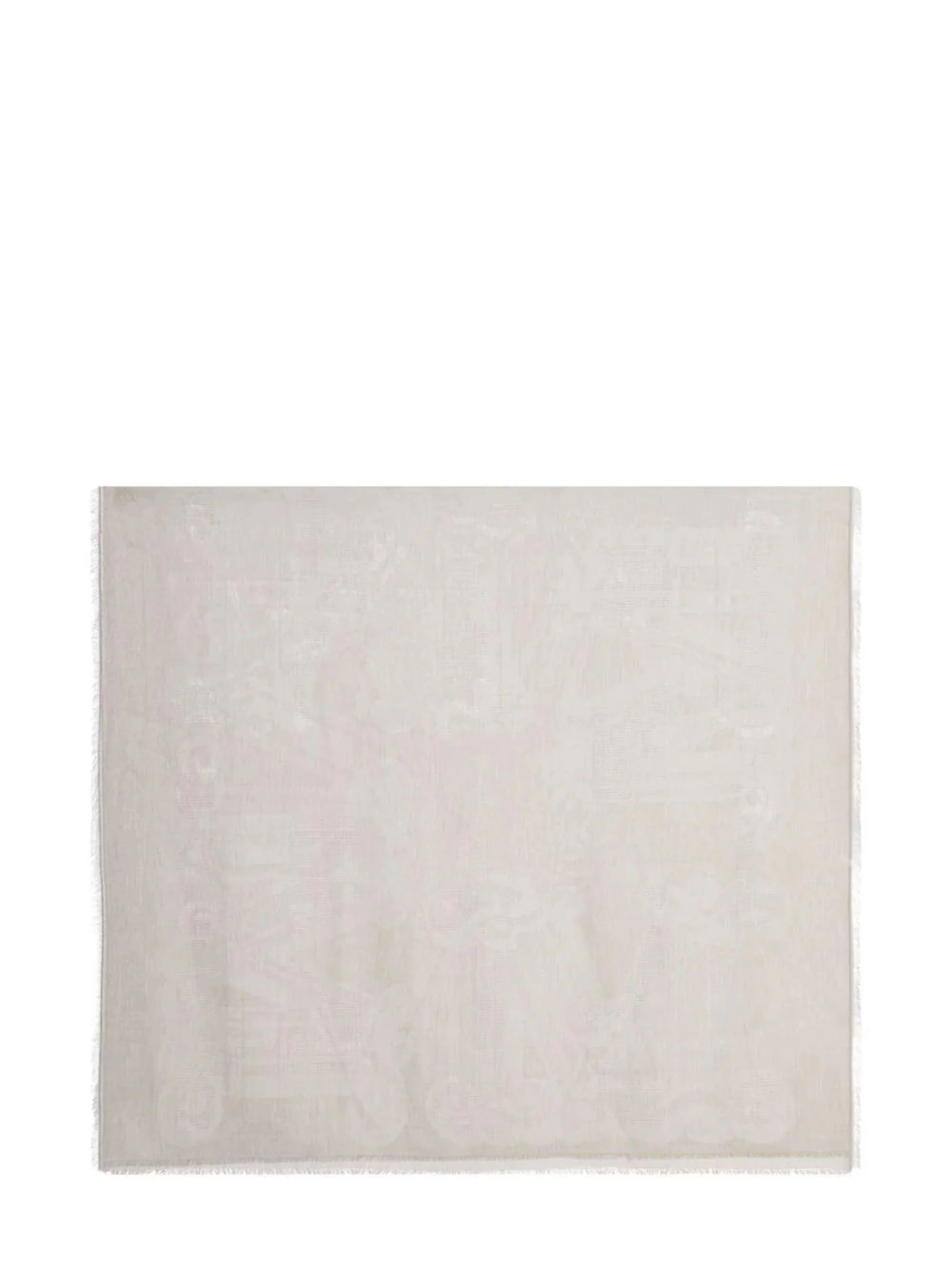 Max Mara Elegant Logo Scarf with Fringes - Women's Accessory