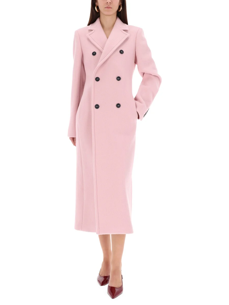 MAX MARA SPORTMAX Adamo Double Breasted Tailored Virgin Wool Blazer - Image 6