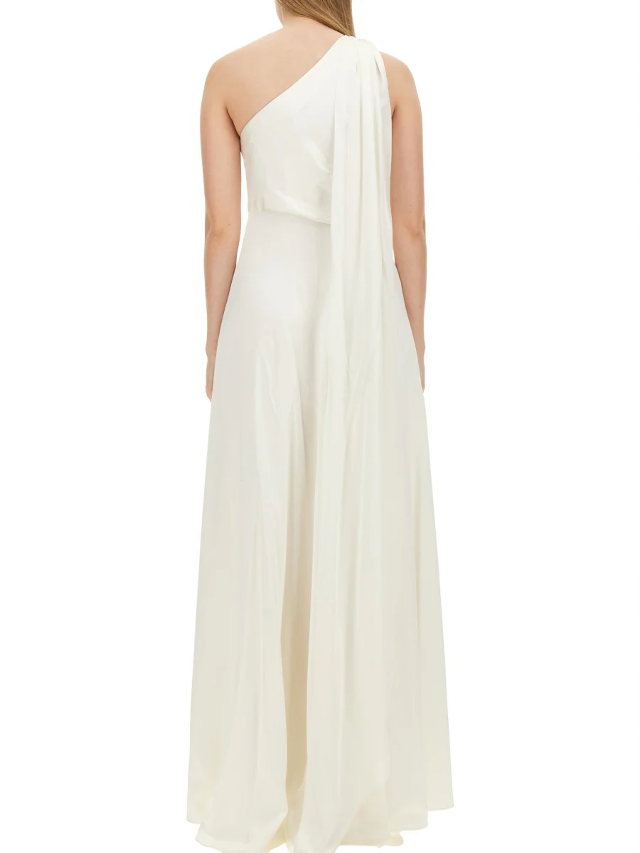 MAX MARA Washed Silk Canvas Dress - Image 3