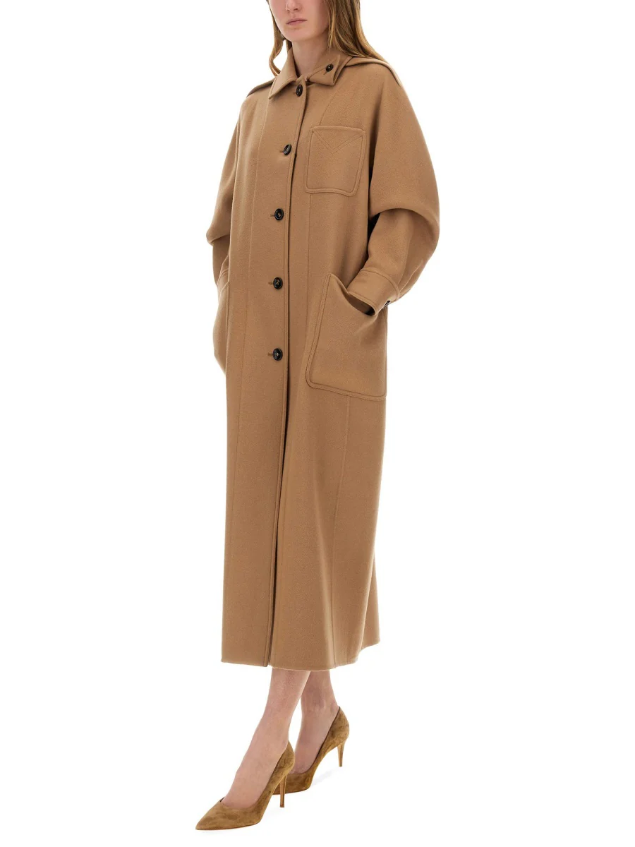 Max Mara Wool Midi Coat - Image 4