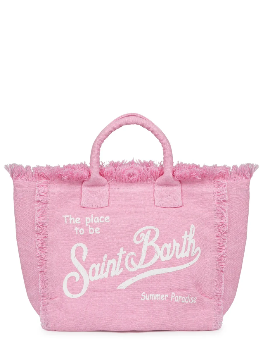 Mc2 Saint Barth 100% Linen Handbag - Image 3