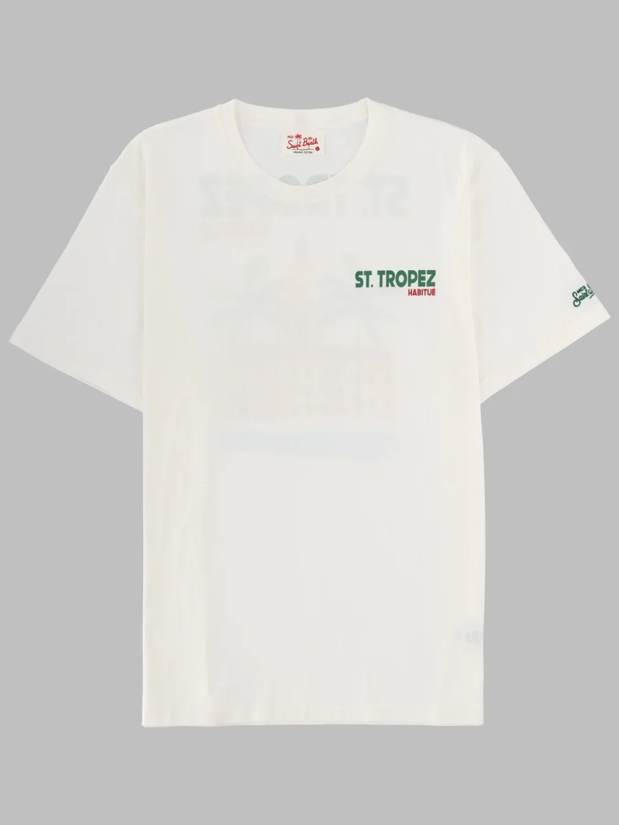Mc2 Saint Barth Classic Cotton Tee for Men - Image 2