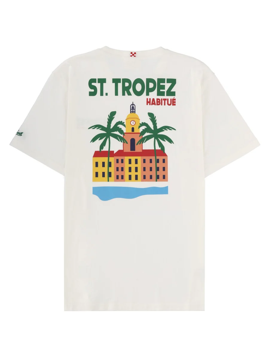 Mc2 Saint Barth Classic Cotton Tee for Men - Image 4