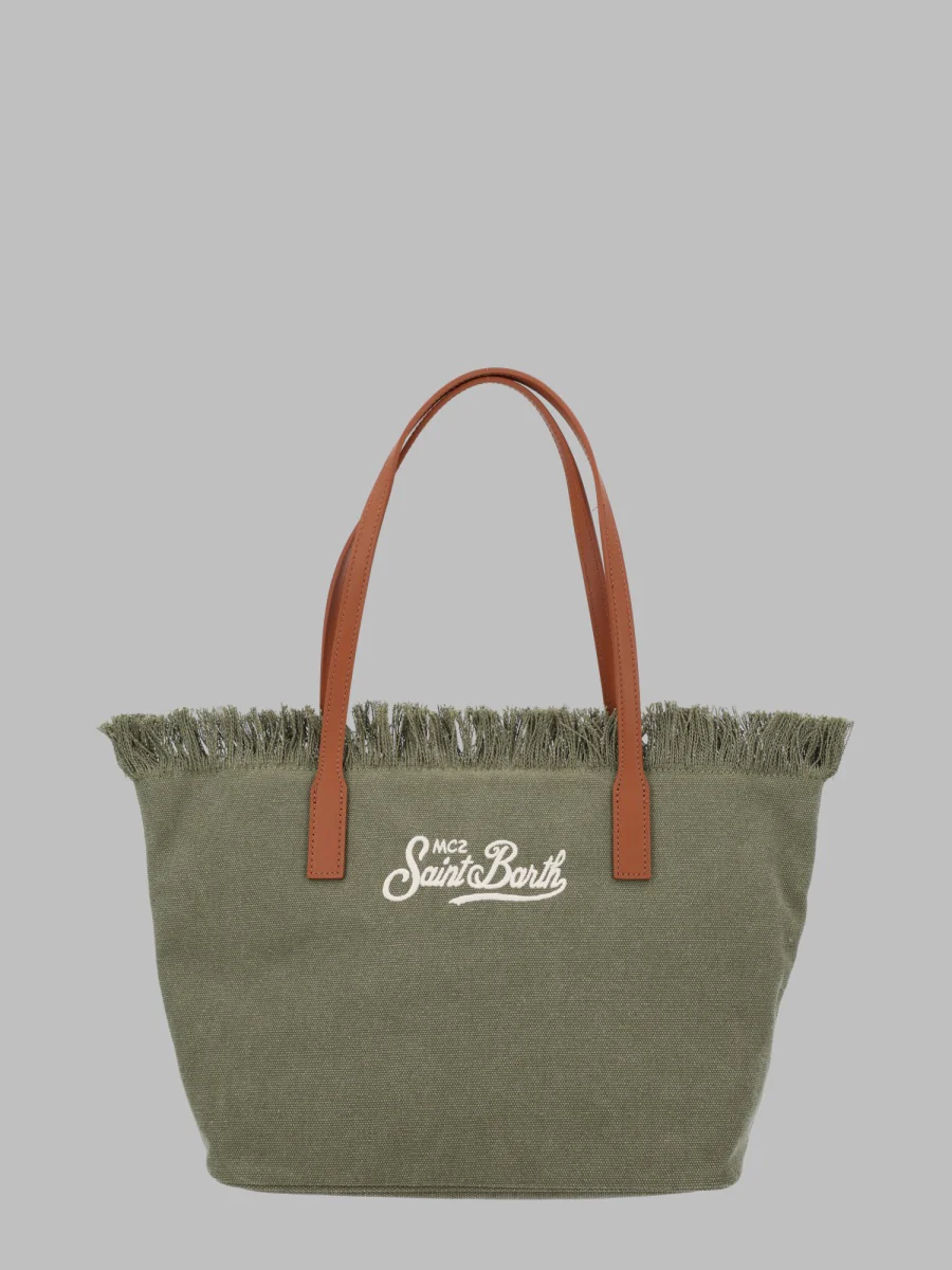 Mc2 Saint Barth Medium Fringed Shoulder Bag