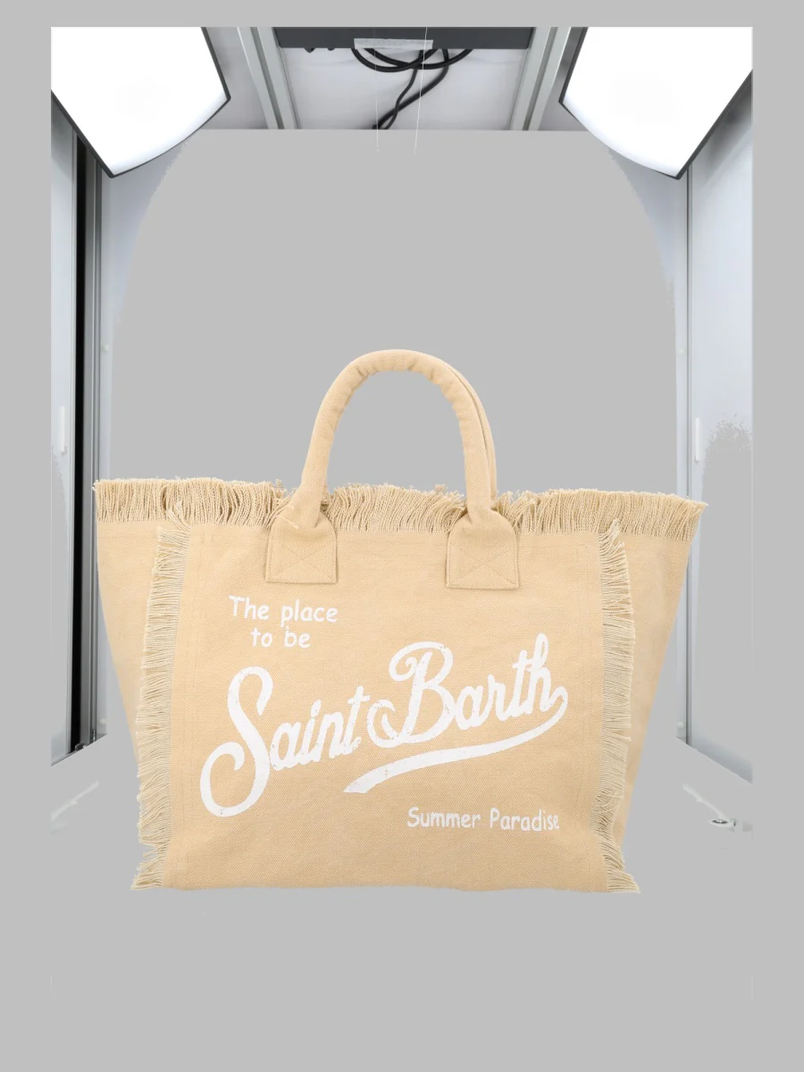 Mc2 Saint Barth Mini Cotton Handbag