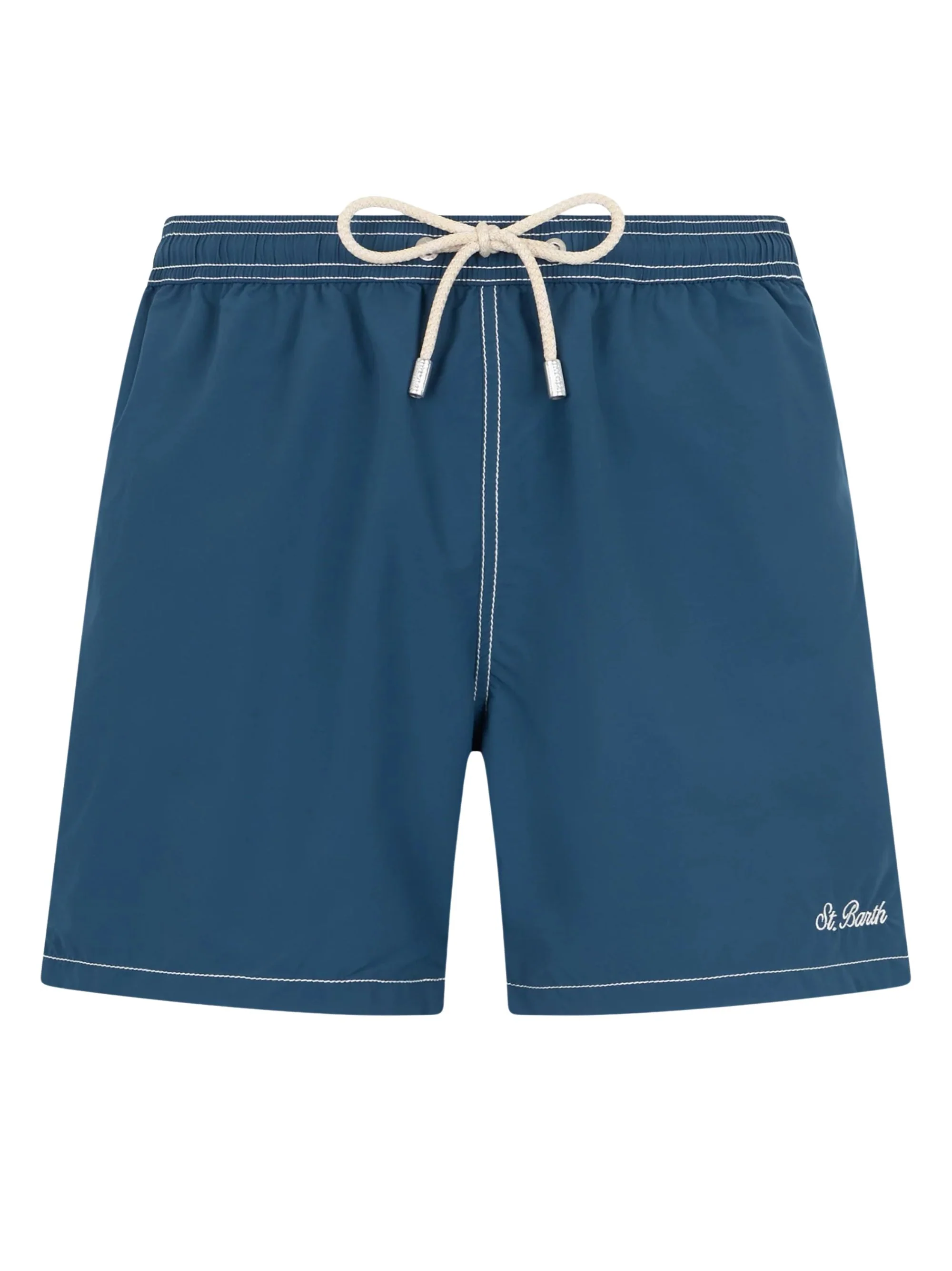 Mc2 Saint Barth Stylish Swimwear Set with Contrast Stitching and Drawstring Fastening