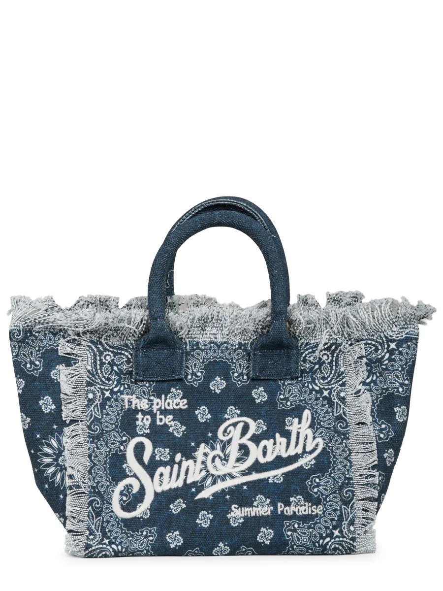 Mc2 Saint Barth Women’s 100% Cotton Mini Handbag - Image 3