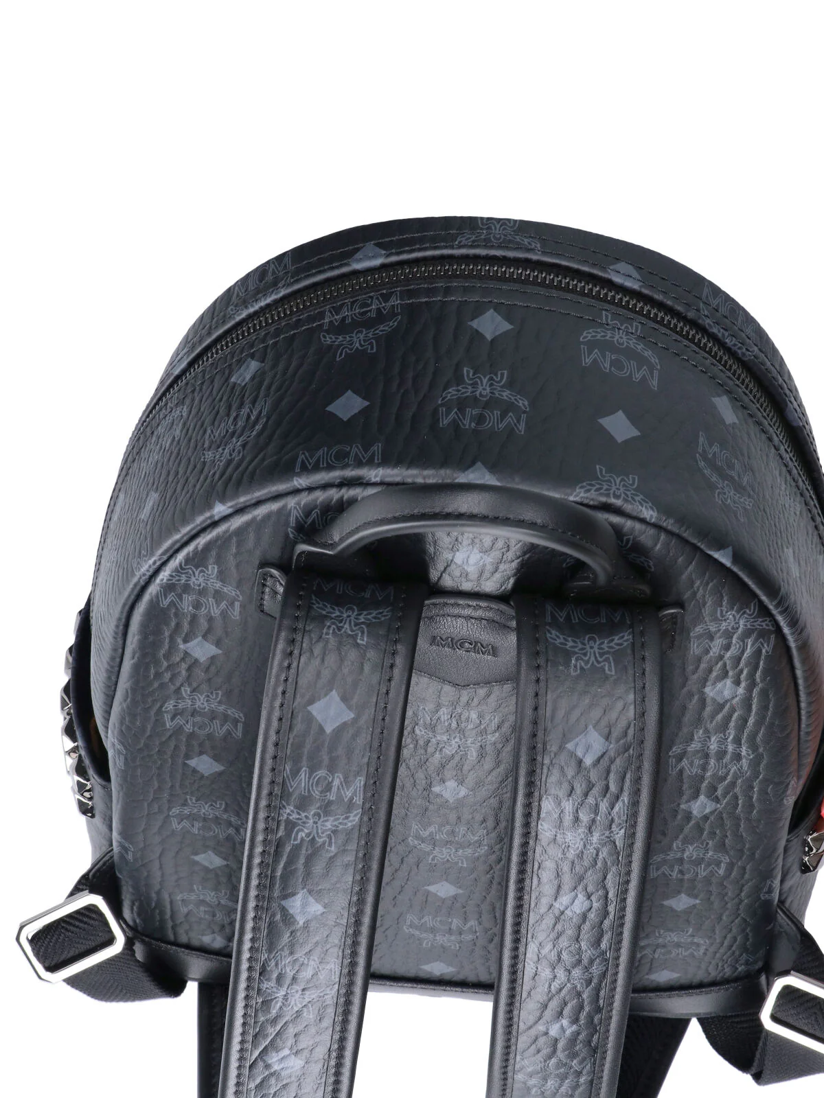Mcm Men’s Leather-Trim Crossbody Bag - Image 4