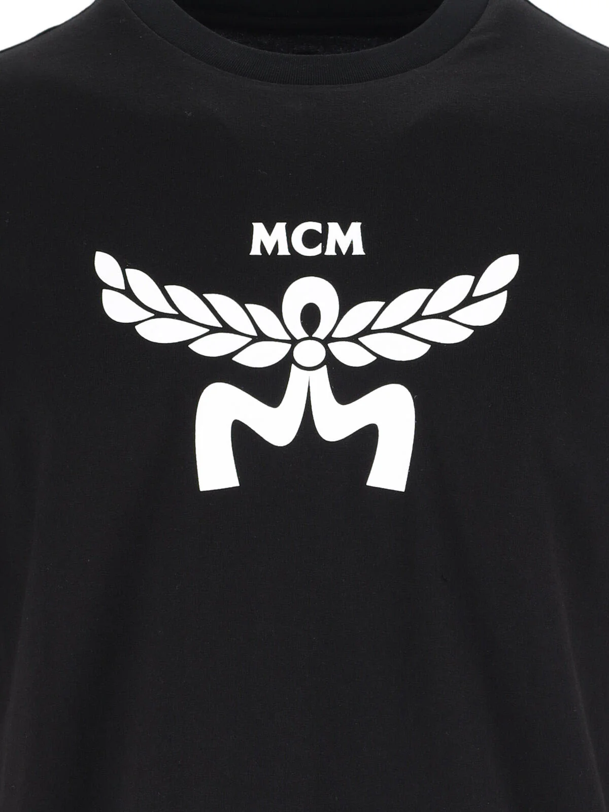 Mcm Men’s Organic Cotton Logo T-Shirt - Image 3