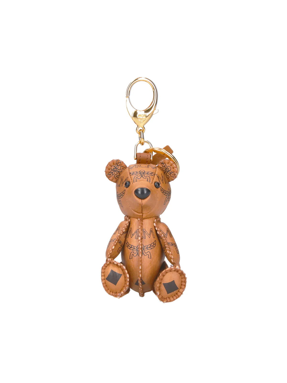 Mcm Men’s Polyurethane Keychain with Cotton-Polyurethane Trim - Image 2