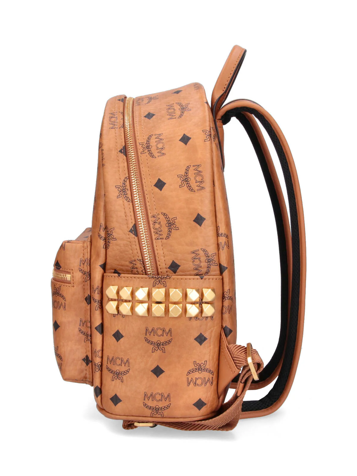 Mcm Men's Leather-Trim Crossbody Bag - Image 5