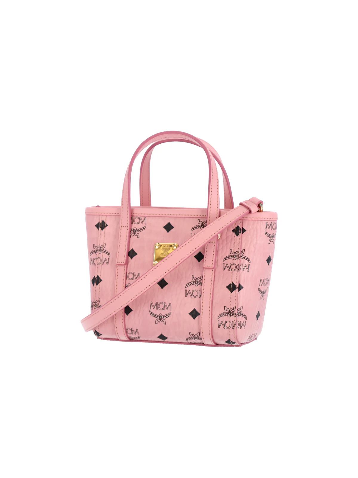Mcm Women’s Cow Full Grain Leather Trim Crossbody Bag - Image 2