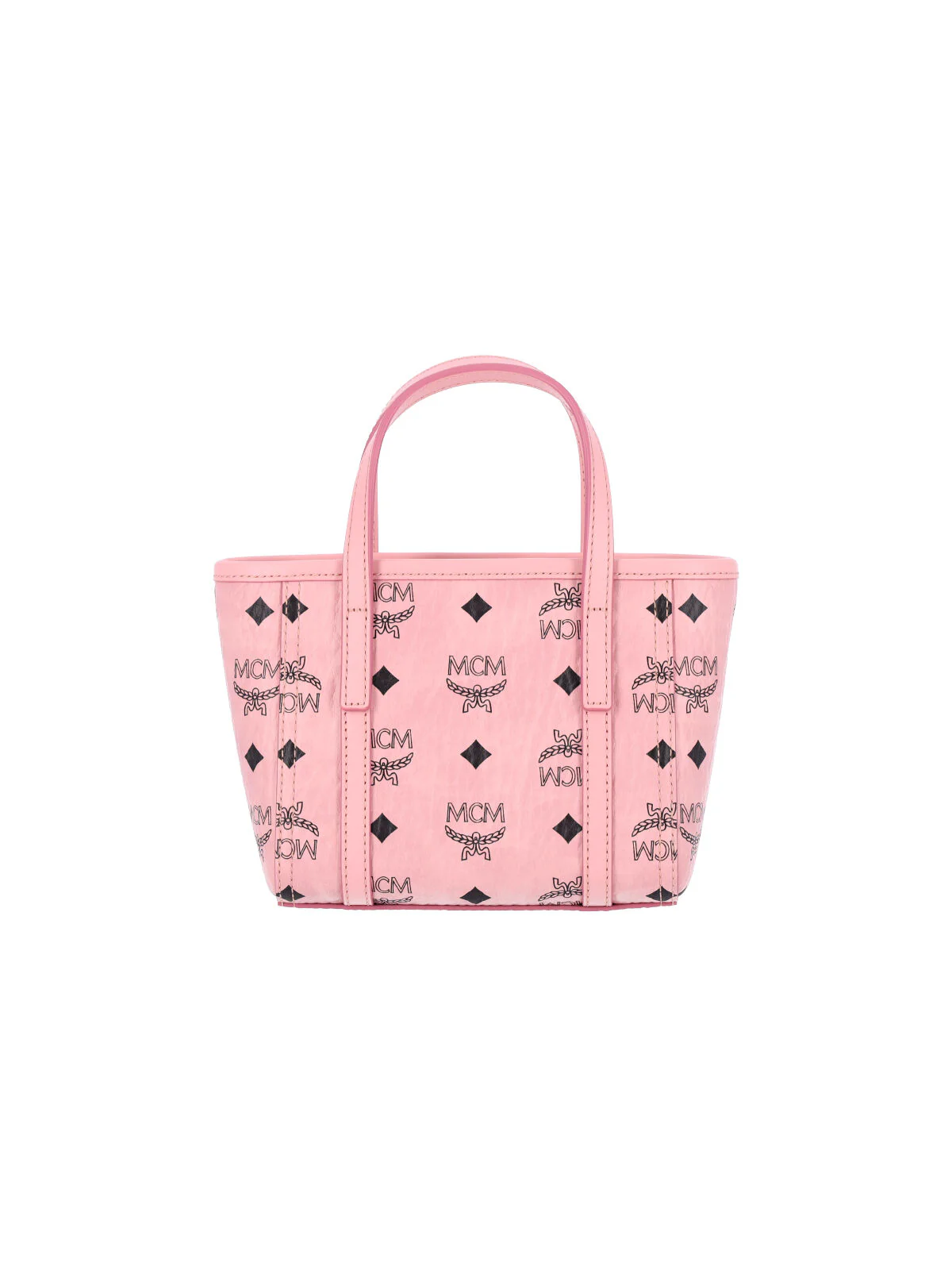 Mcm Women’s Cow Full Grain Leather Trim Crossbody Bag - Image 3