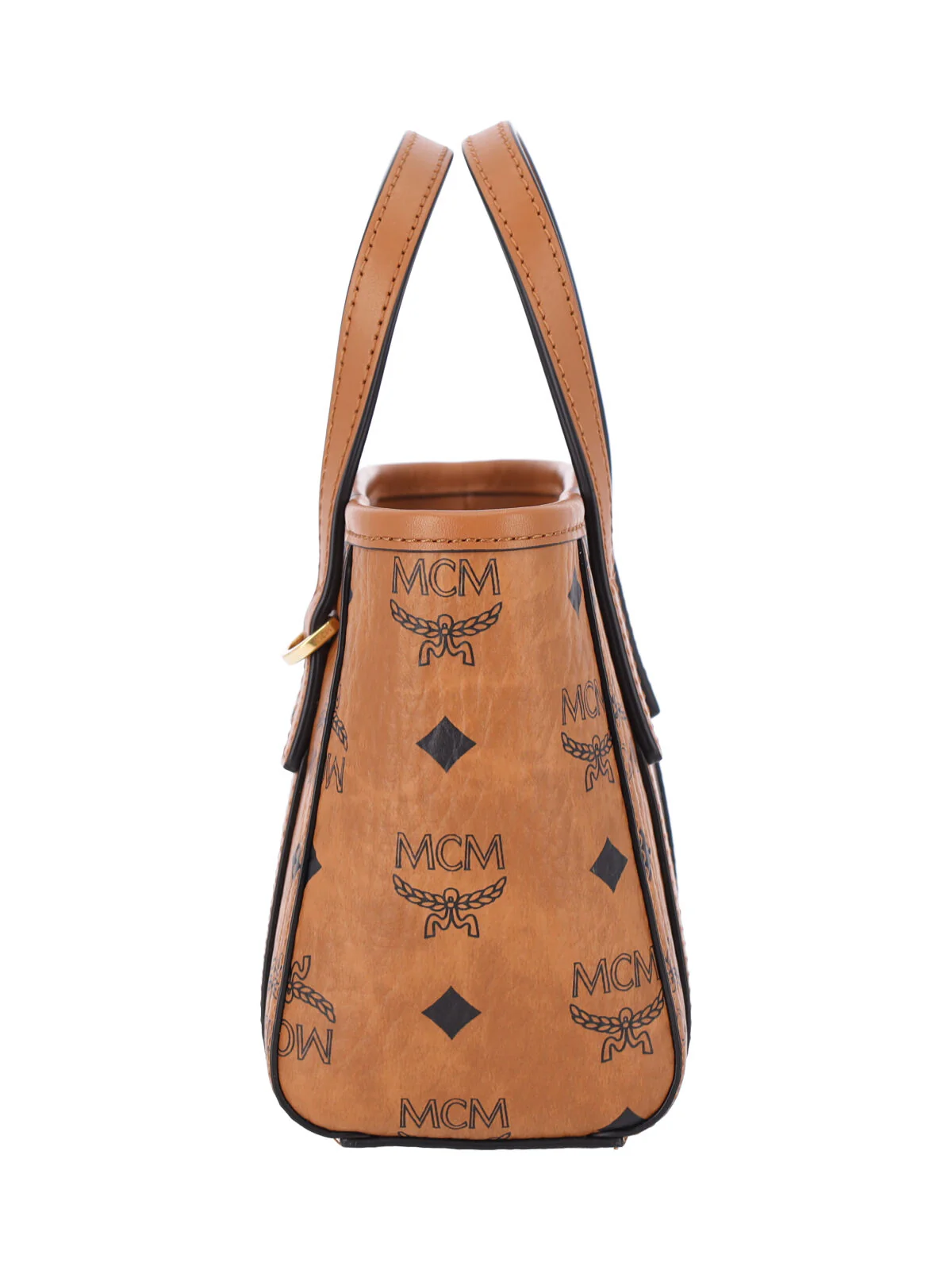 Mcm Women’s Cow Full Grain Trim Crossbody Bag - Image 5