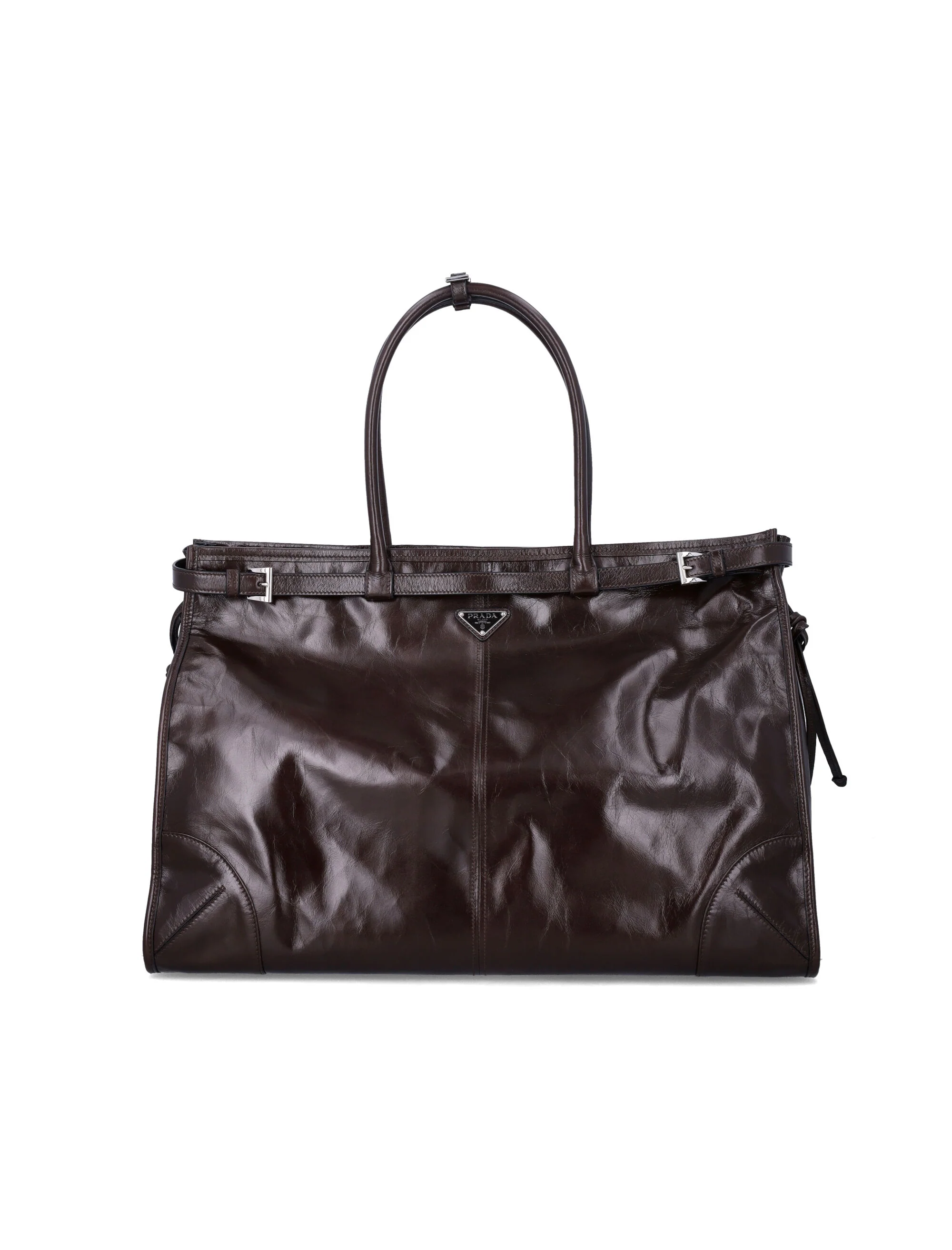Men’s Calf Leather Prada-Style Small Bag