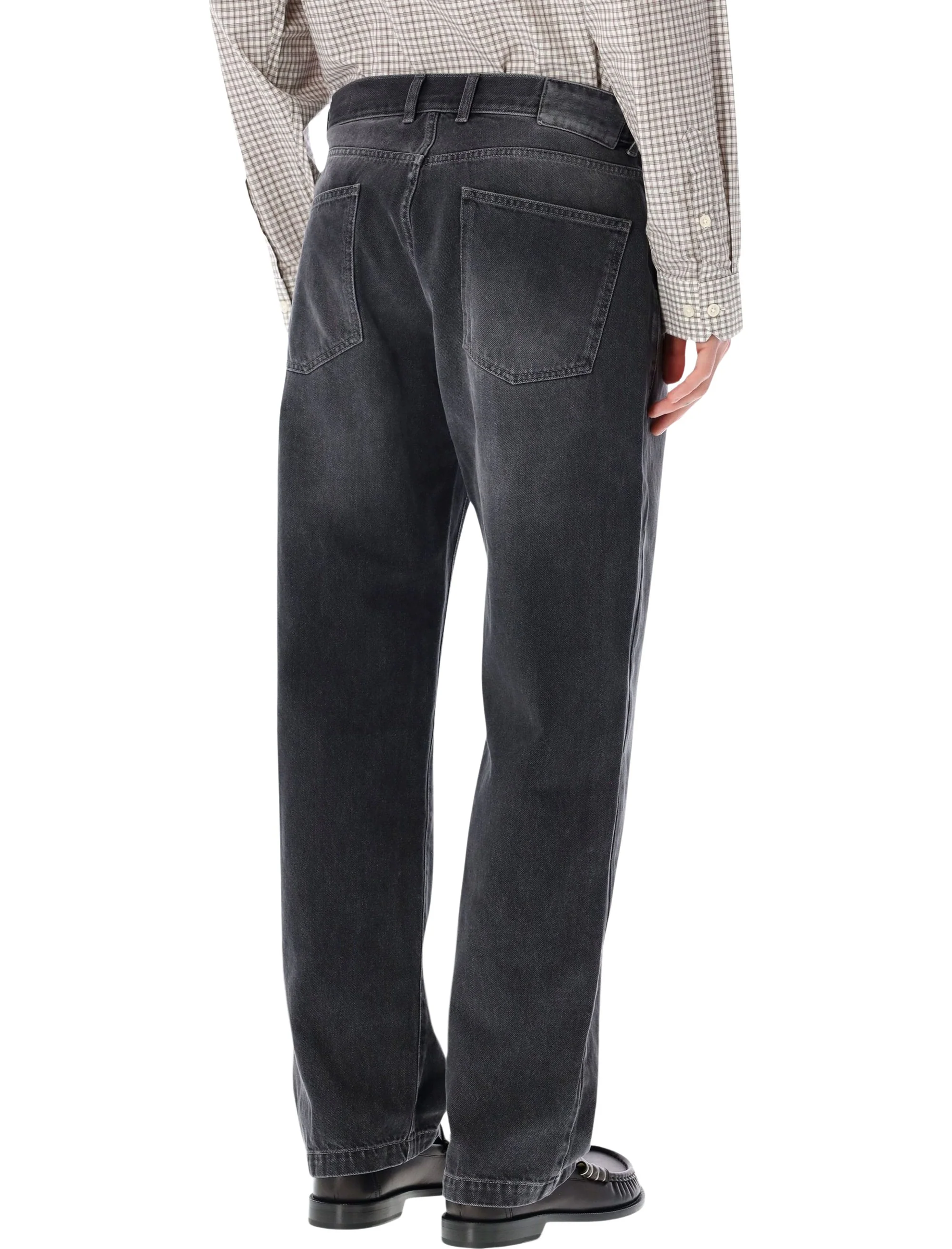 Mfpen Mid-Rise Relaxed Fit Jeans - Size L - Image 2