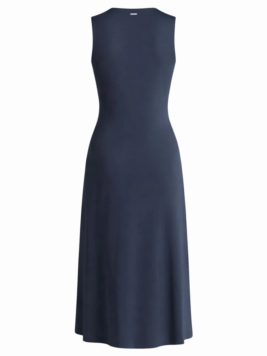 Michael By Michael Kors Fitted Midi Dress with Zipper - Image 2