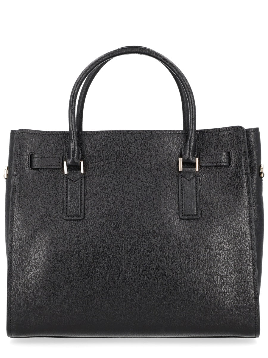 MICHAEL BY MICHAEL KORS Hamilton Moderne Large Leather Satchel - Image 3