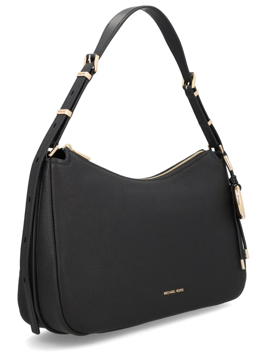 MICHAEL BY MICHAEL KORS Medium Pebbled Leather Shoulder Bag - Image 3