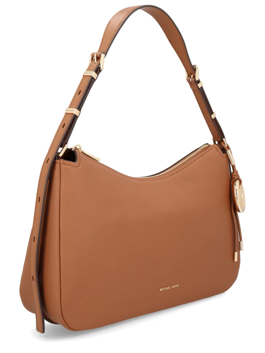 MICHAEL BY MICHAEL KORS Nolita Medium Pebbled Leather Shoulder Bag - Image 4