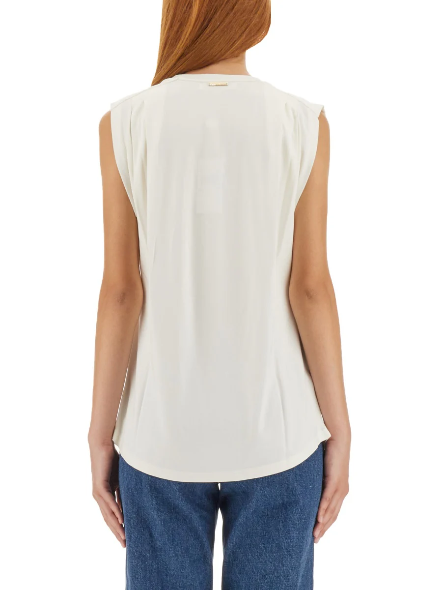 Michael By Michael Kors Regular Fit Viscose Top - Image 3