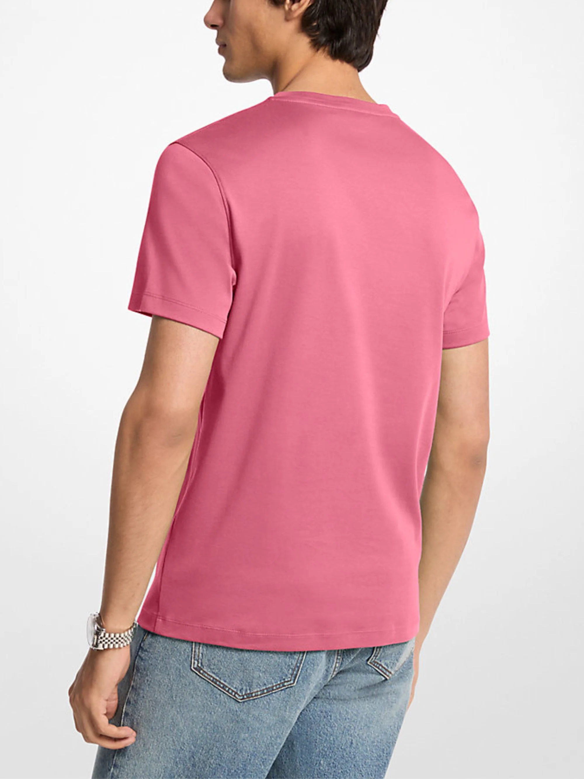 Michael Kors Organic Cotton Mini T-Shirt for Men - Image 3