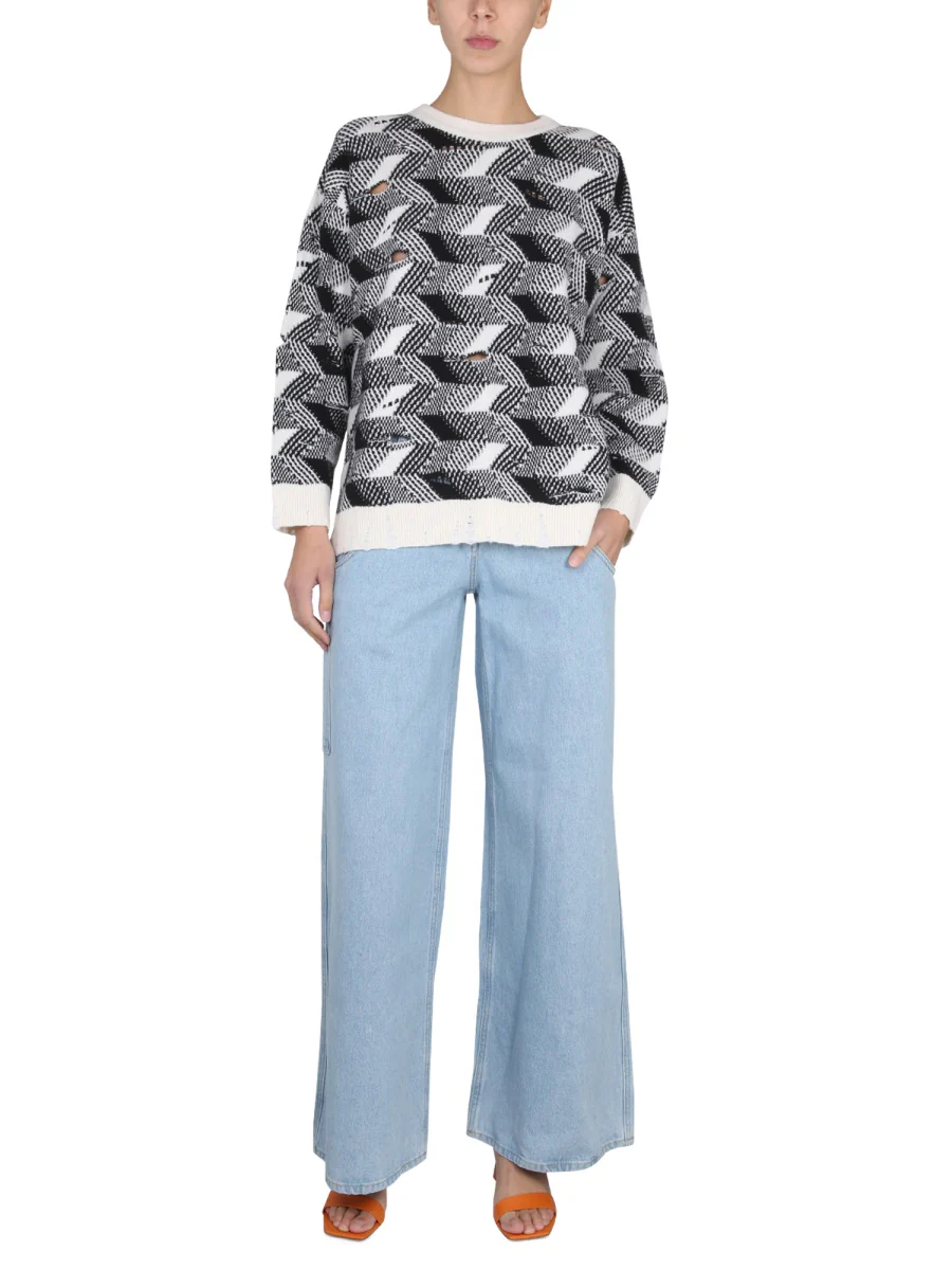 MISSONI Jacquard Knit Cross-Neck - Image 2