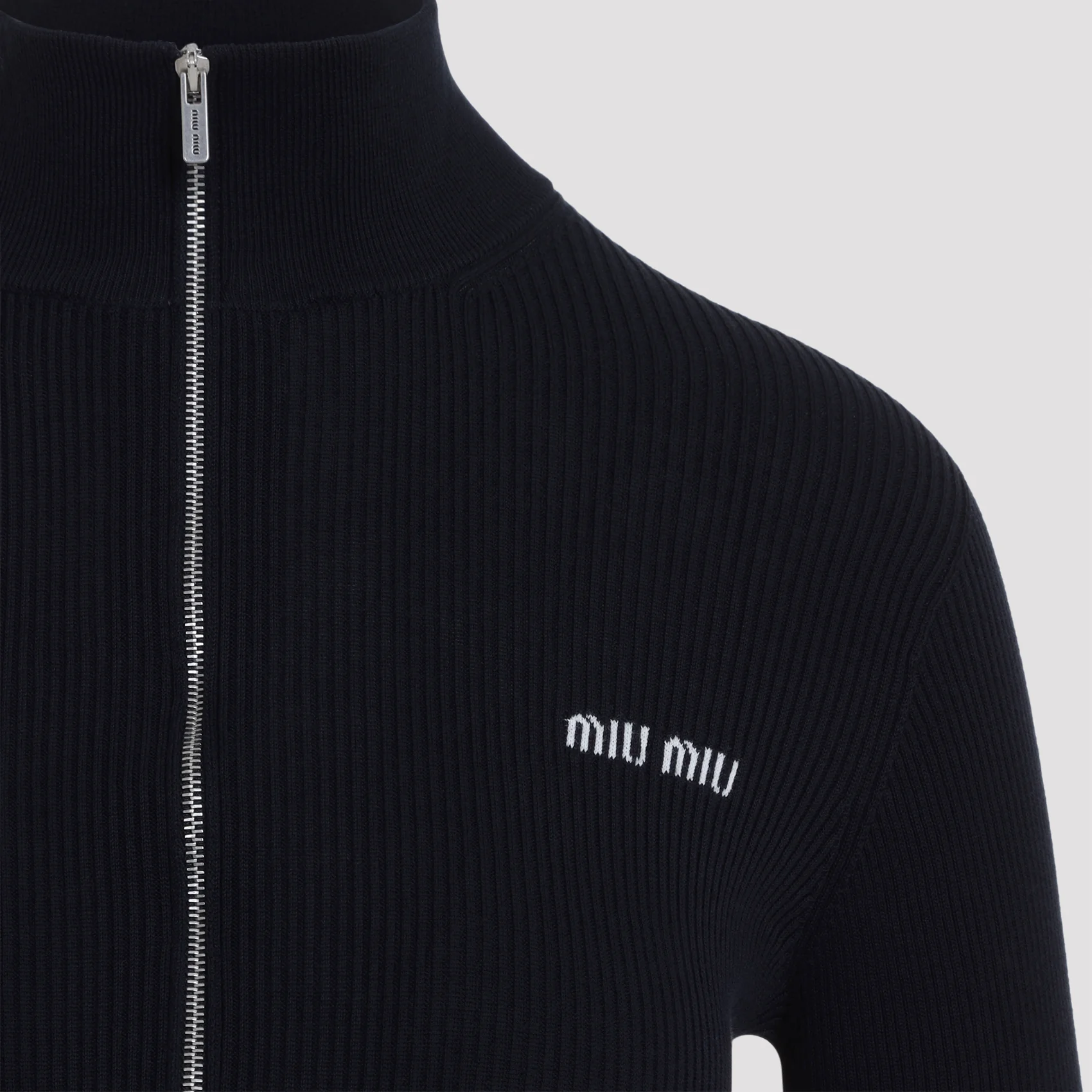 Miu Miu Cotton Cardigan Sweater - Image 5