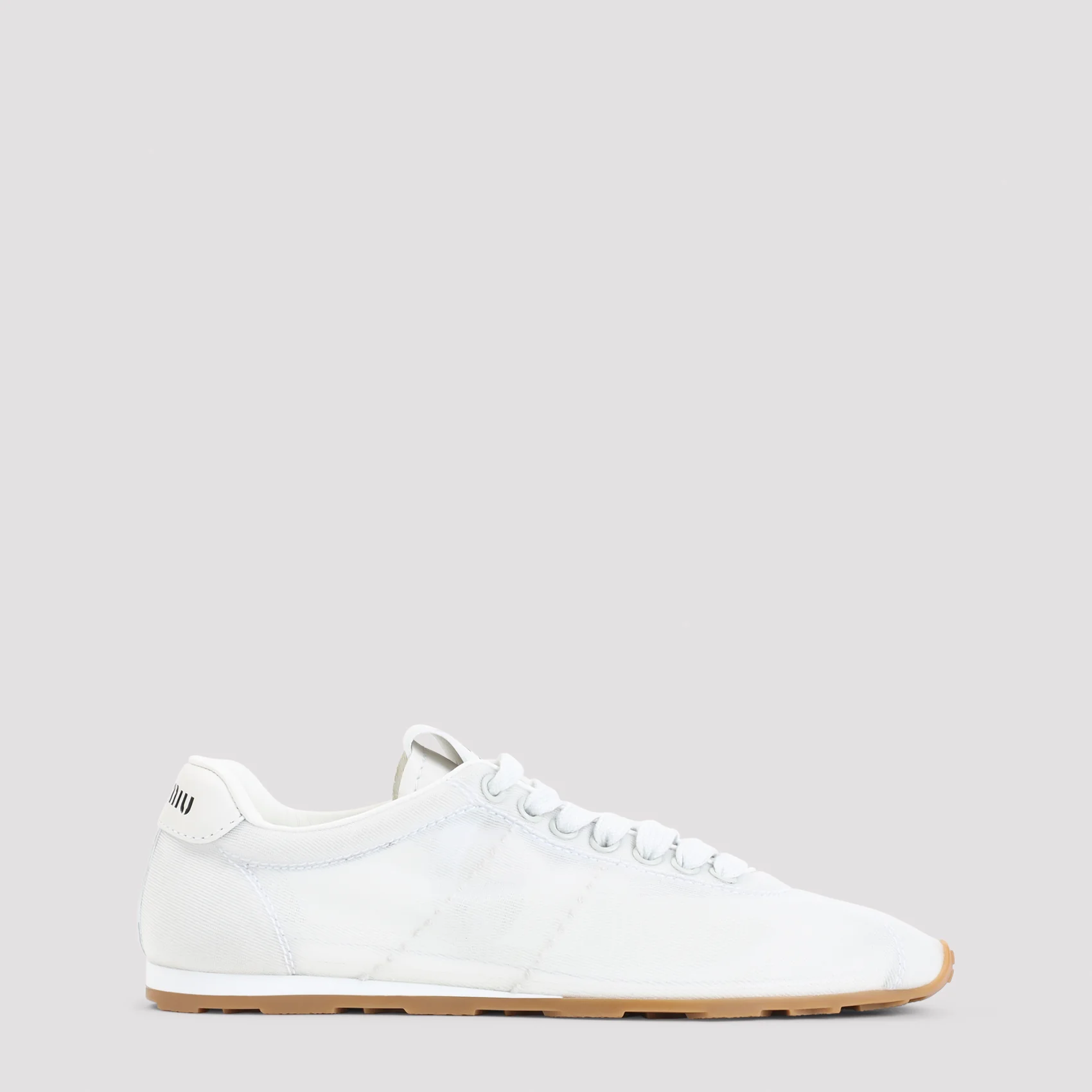 Miu Miu Miu Lace-Up Mini Sneaker