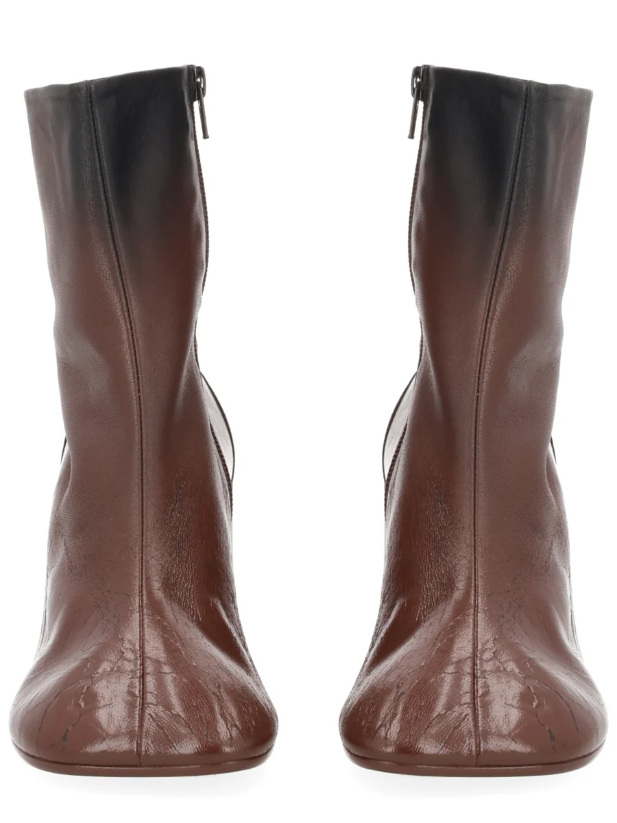MM6 MAISON MARGIELA Anatomic Stitch Ankle Boots