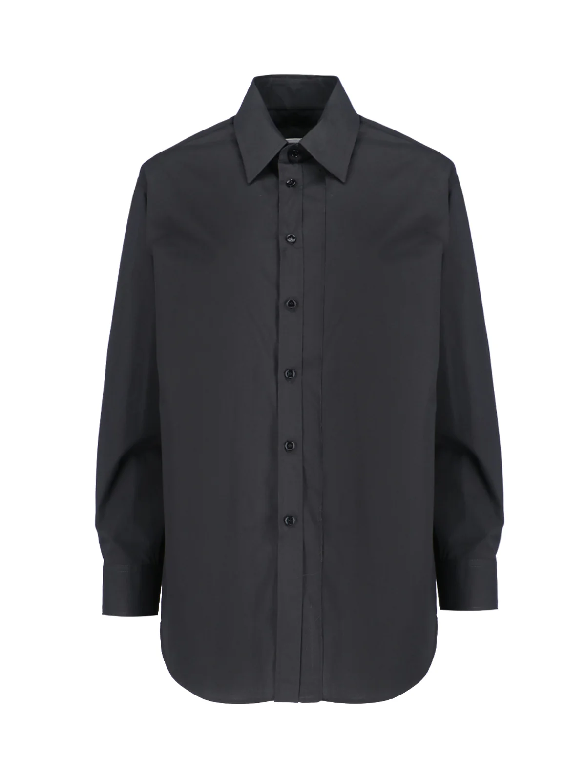 Mm6 Maison Margiela Cotton and Viscose Button-Front Shirt