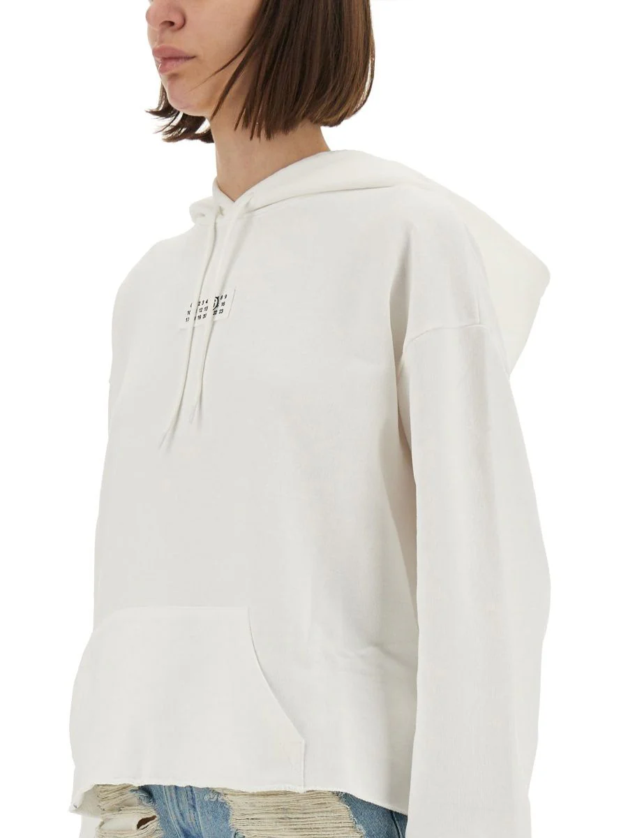 MM6 MAISON MARGIELA Hooded Sweatshirt - Image 4