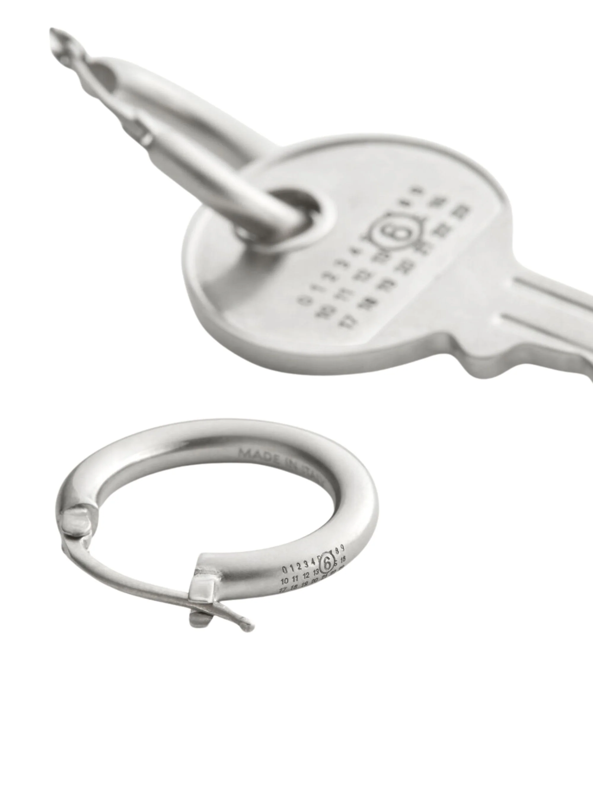 MM6 Maison Margiela Key Earrings - Image 3