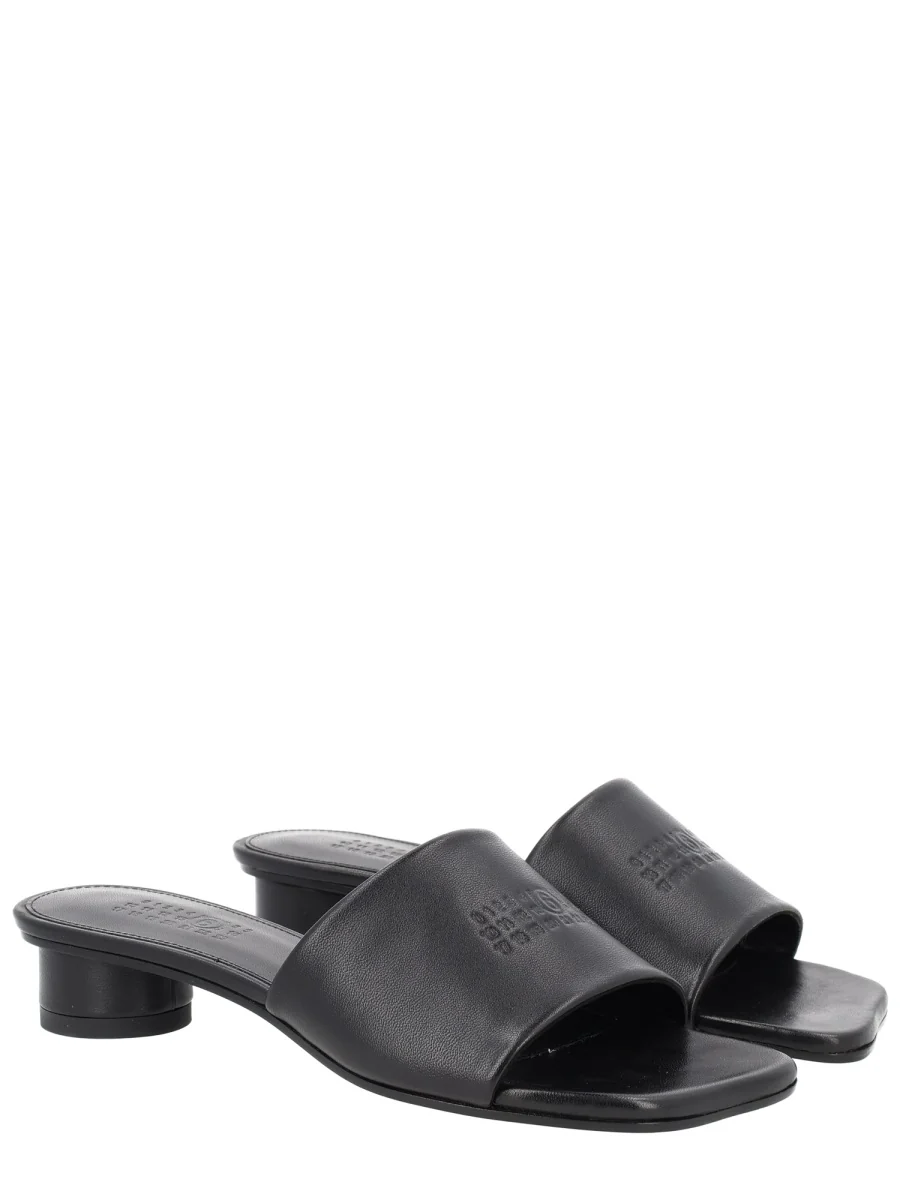 MM6 MAISON MARGIELA Numbers-motif Sandals - Image 2