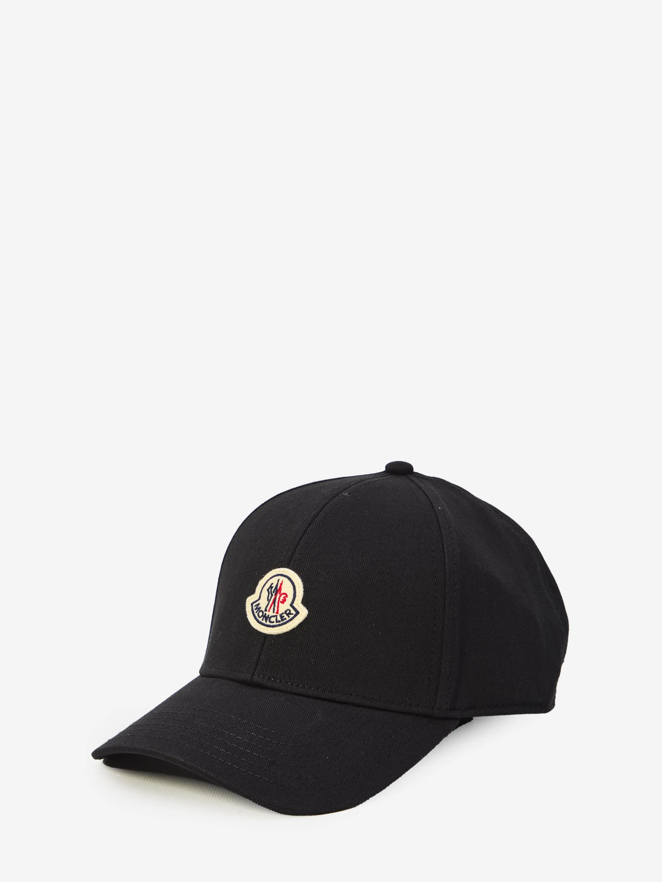 Moncler 100% Cotton Canvas Lining Hat with Adjustable Back Strap and Embroidered Logo - Image 2