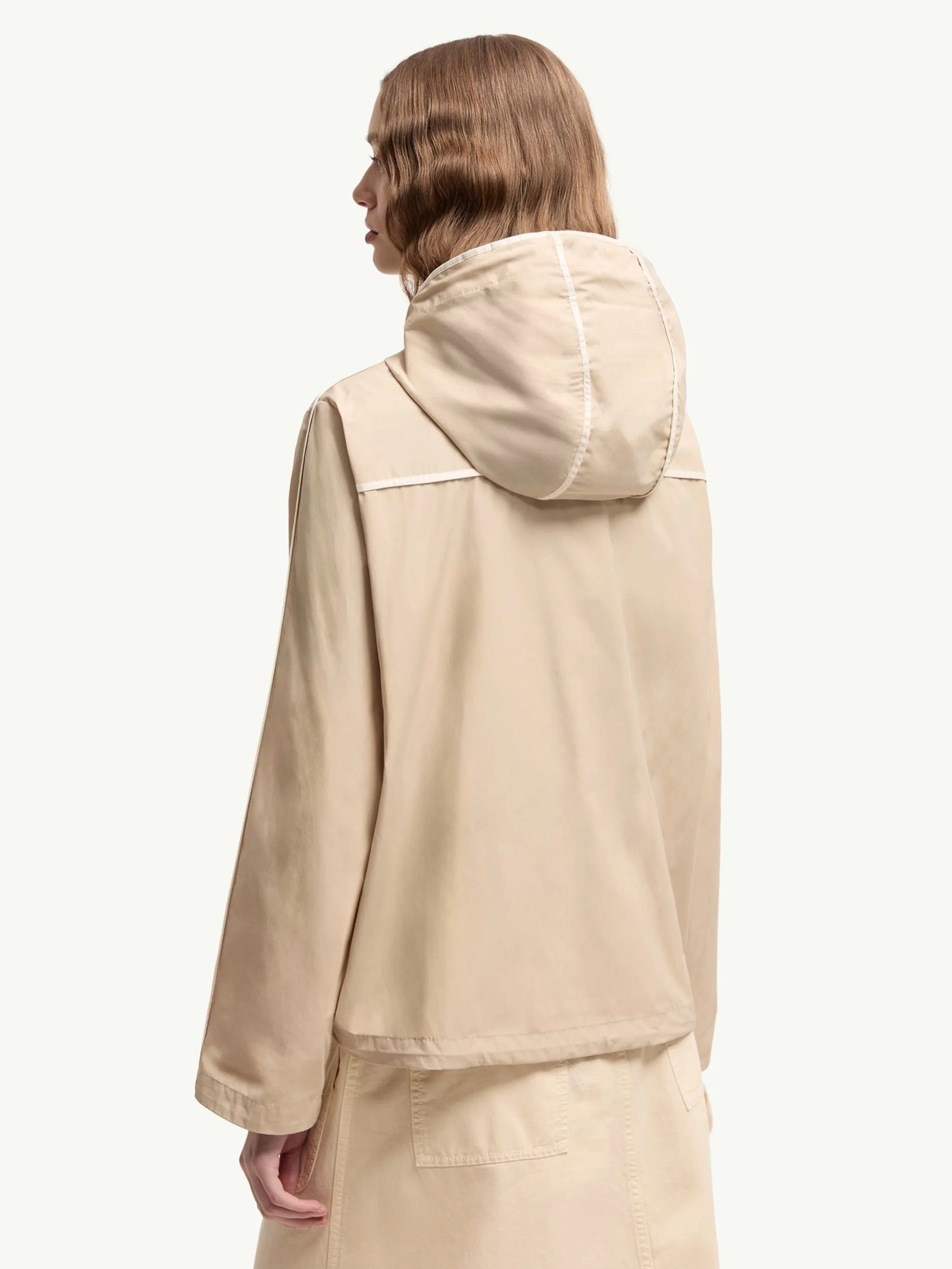 Moncler Adjustable Hooded Jacket with Zip Closure - Size 0 - Image 5