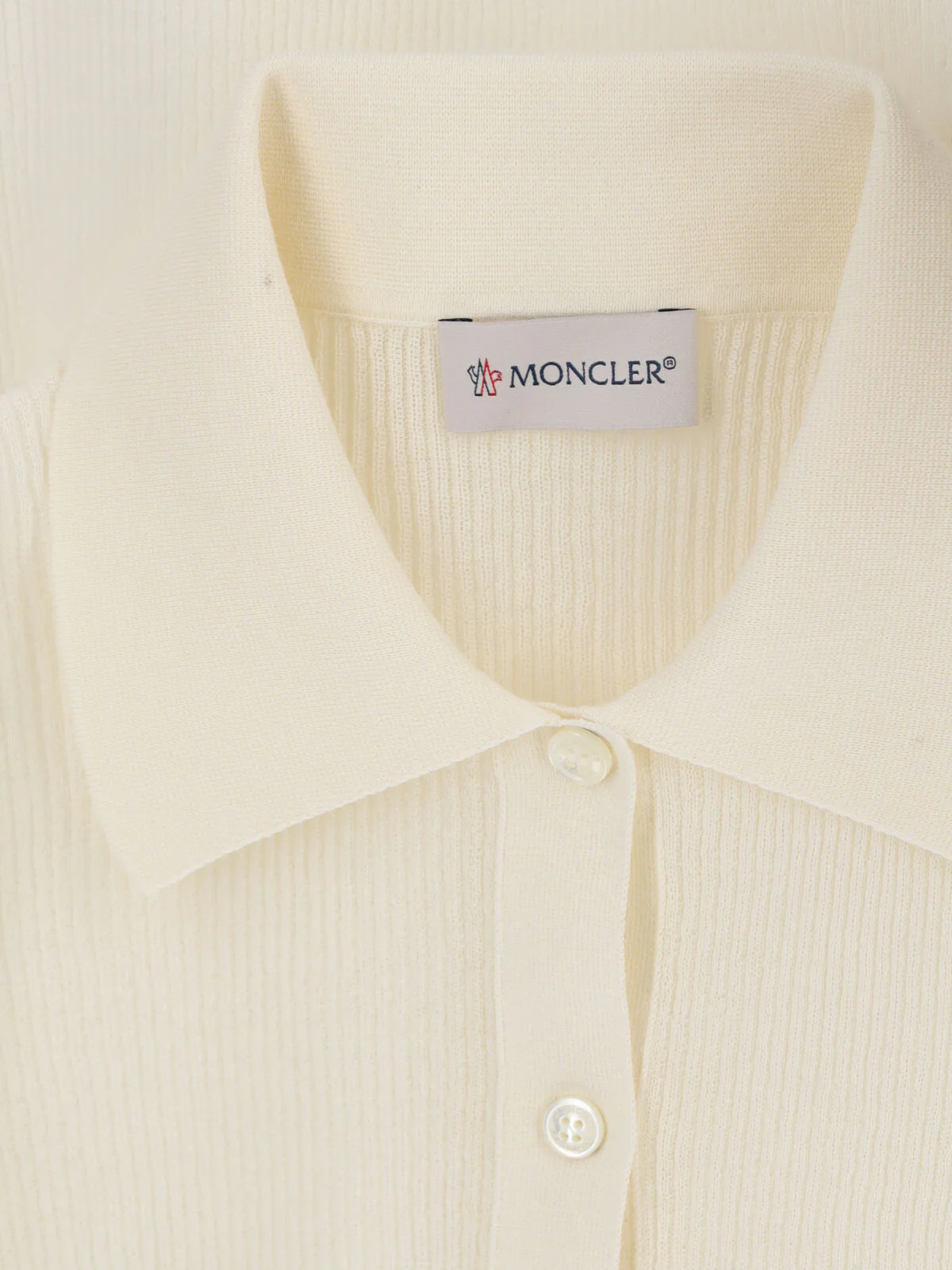 Moncler Cotton-Polyamide Knit Top for Women - Image 3