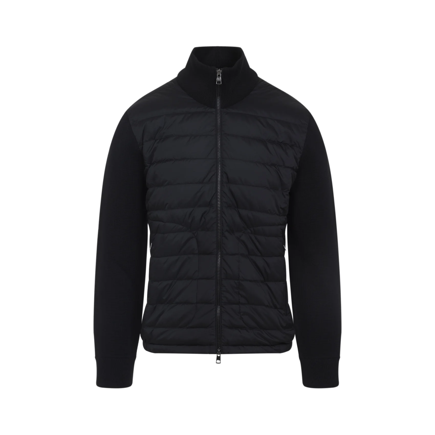 Moncler Men’s Wool-Blend Knit Cardigan Tricot Jacket - Image 2